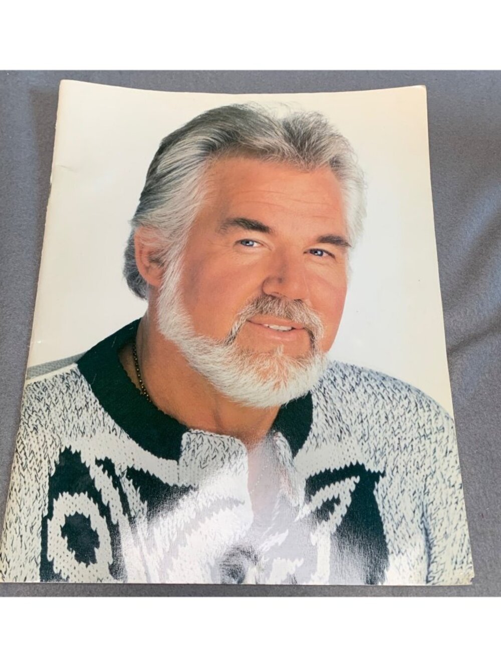 Kenny Rogers 10th Anniversary Tour Program 1987 Dole Presents Special Guest Edit
